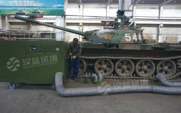 万纯军用装备尾气净化装置-坦克车-001